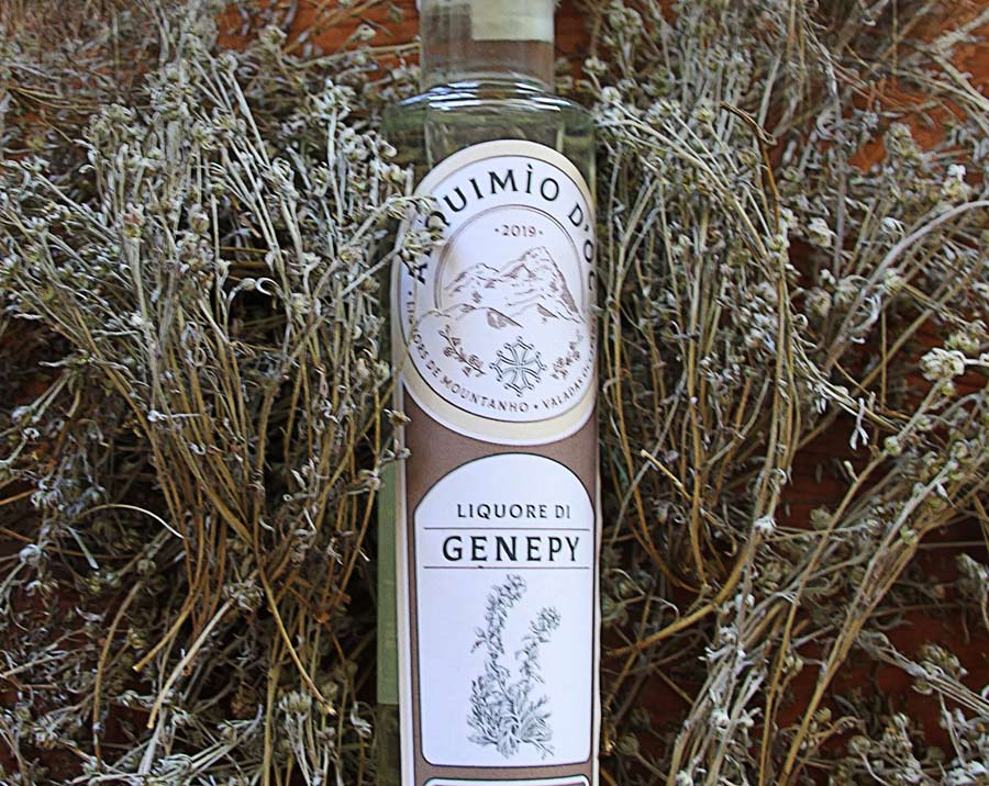 Genepy liquore tipico Piemonte